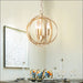 American Country Chandelier Creative Gold - decorative piece