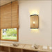 Bedroom Bedside Aisle Staircase Tatami Rattan Wall Lamp -