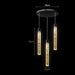 Bedside Pendant Lamp Light Luxury Crystal - Black / A Three