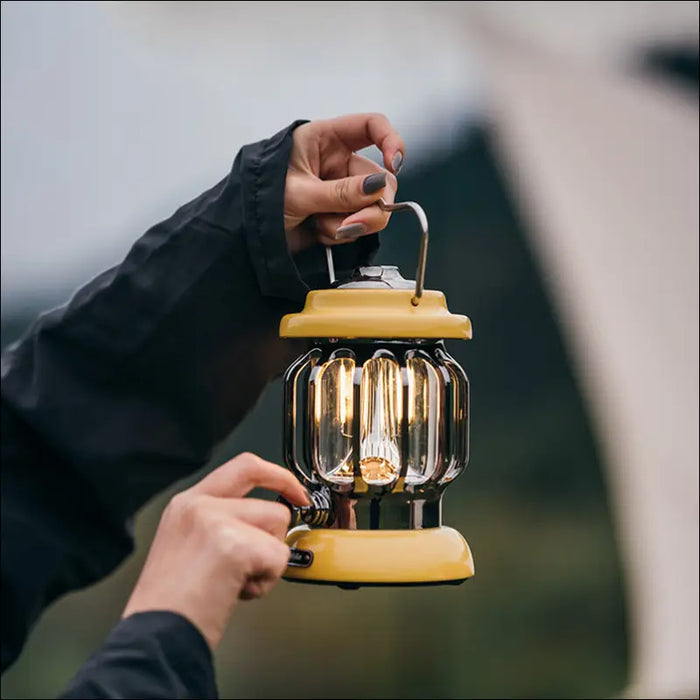 Camping Outdoor Atmosphere Light Portable Charging - Yellow