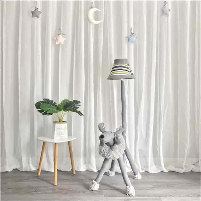 Cartoon Floor Lamp For Children - Christmas Deer / US -