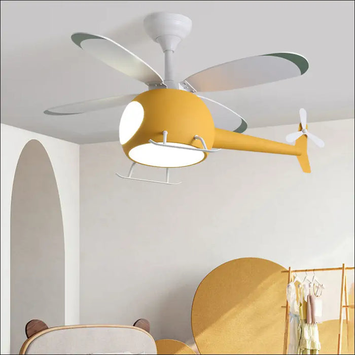 Ceiling Fan Light Tri Color Dimming - Yellow / Trichromatic