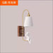 Copper Walnut Angel Resin Led Wall Lamp - LED Bulb / F Style