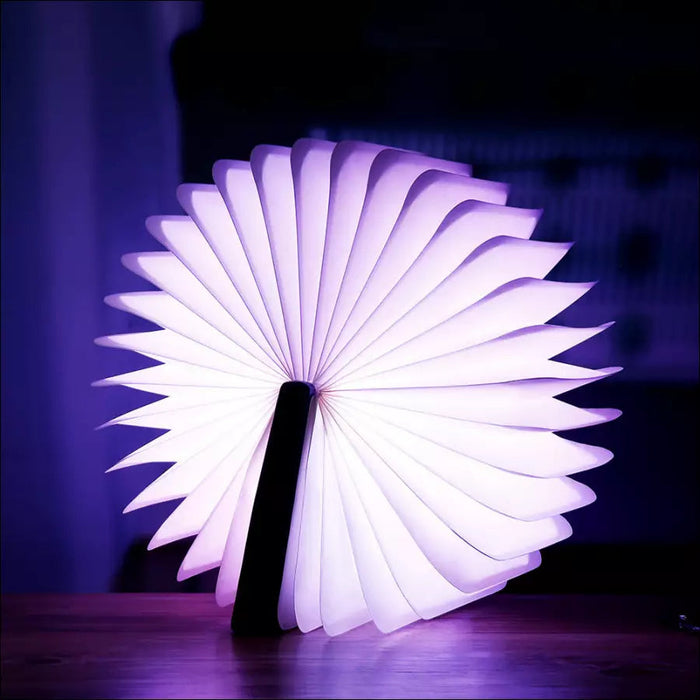 Creative LED Folding Book Light - Decorative Piece