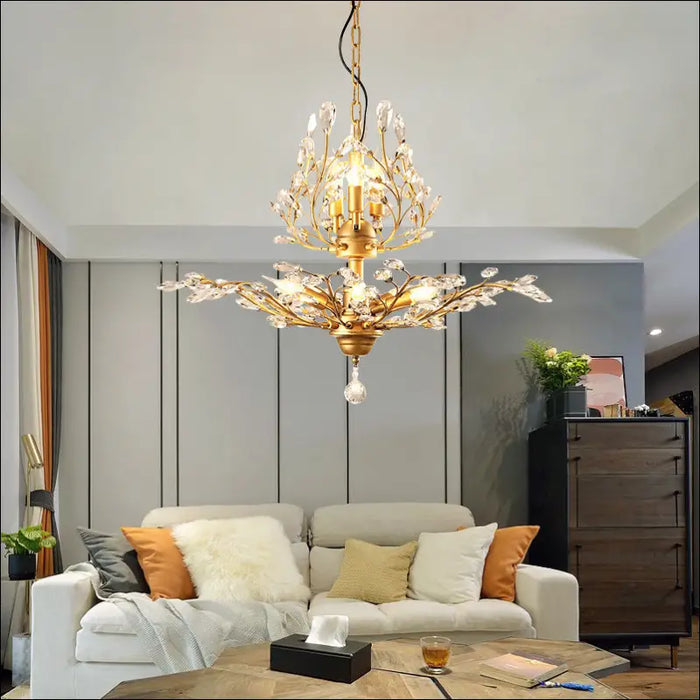 Creative And Personalized Iron Art Retro Chandelier -