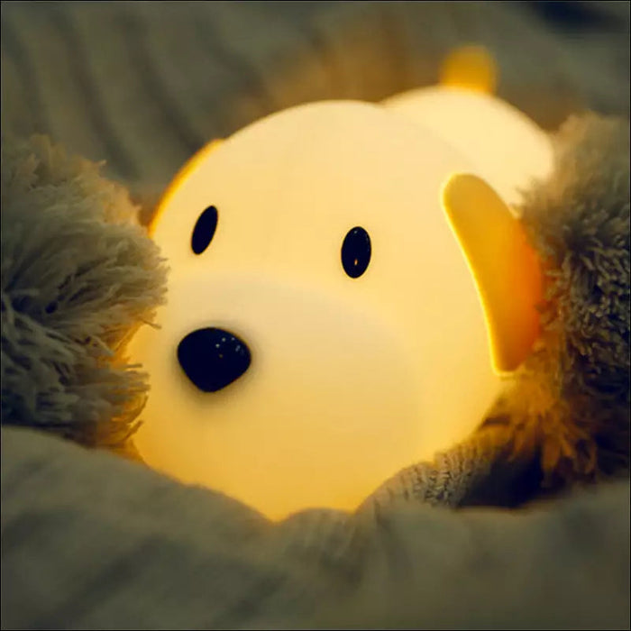 Cute LED Dog Night Light - Decorative Piece