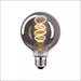 Edison G80 Spiral Filament Bulb - Smoke grey / 2700k / 2w -