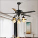 European Living Room Household Electric Fan - decorative