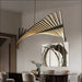 Fashion Fishbone Shape Office Strip Lamps - decorative piece
