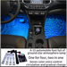 LED Car Floor Lights - B - Decorative Piece