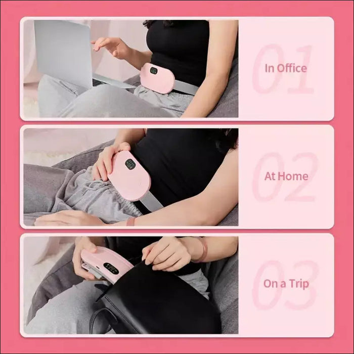 FlowLux - Smart Menstrual Heating Pad - Decorative Piece