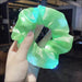 FuzzyLights - LED Hair Scrunchie - Green - Decorative Piece