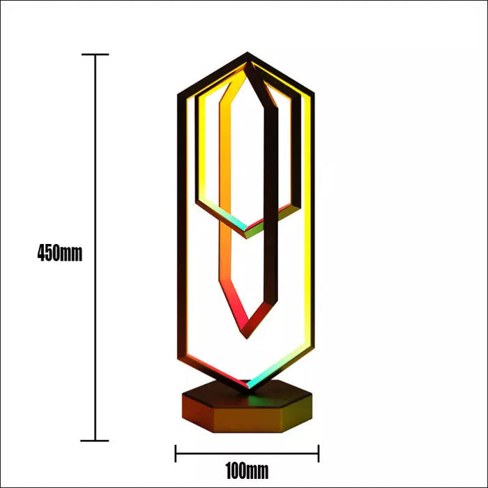 GeoForc - Polygon RGB Mood Lamp - Decorative Piece
