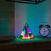 4D Geometic Pattern Table Lamp - Pyramid 19x19x25cm -