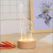 3D Giraffe LED Table Lamp - Decorative Piece