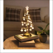 Gold Silver LED String Christmas Tree Table Lamp -