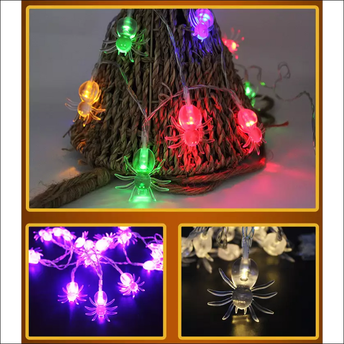Halloween Pumpkin LED String Lights - Decorative Piece