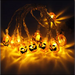 Halloween Pumpkin LED String Lights - A Four colors / 1.2M -