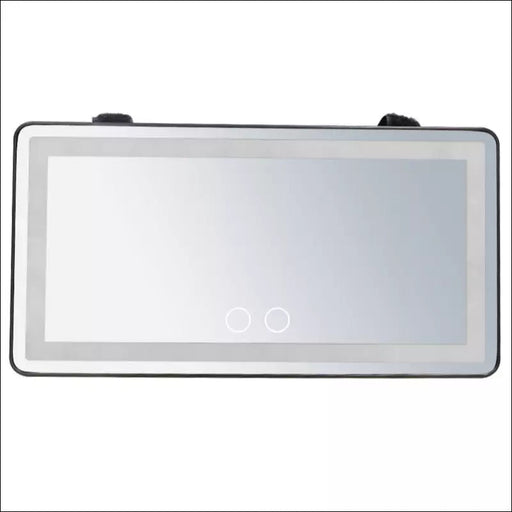 Car LED High-definition Makeup Mirror Three-color Light -