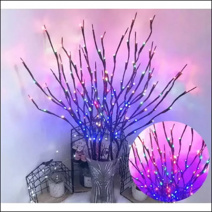 LED Lantern Branch Light Room Decoration - Decorative Piece