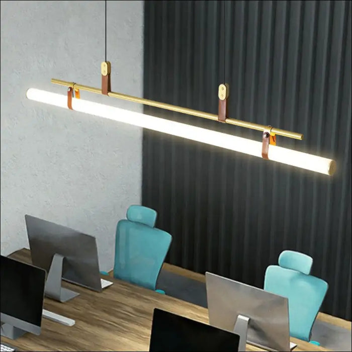 One Line Hanging Lamp For Restaurant Bar Counter -