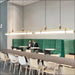 One Line Hanging Lamp For Restaurant Bar Counter -