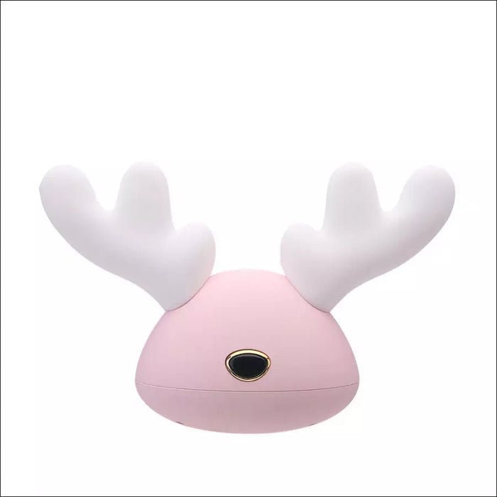 USB Little Antler Cartoon Deer Lamp - Pink / Decorative