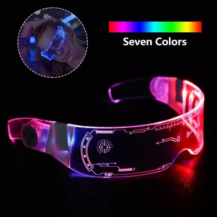 LED Luminous Party Goggles - Decorative Piece