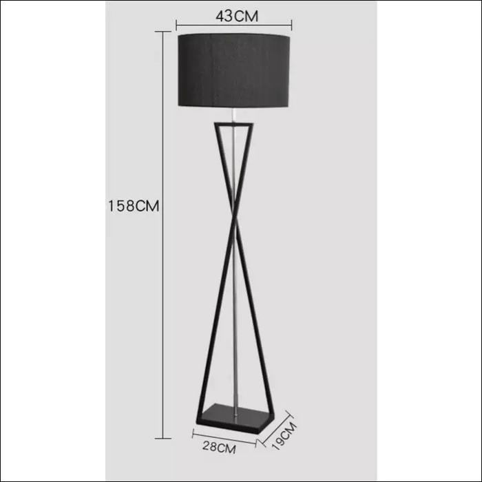 Luxury & Minimalist X Floor Lamp - Decorative Piece