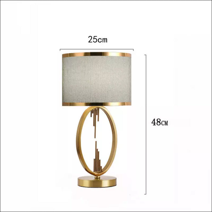 Luxury Post-modern American Table Lamp - 5 Style /
