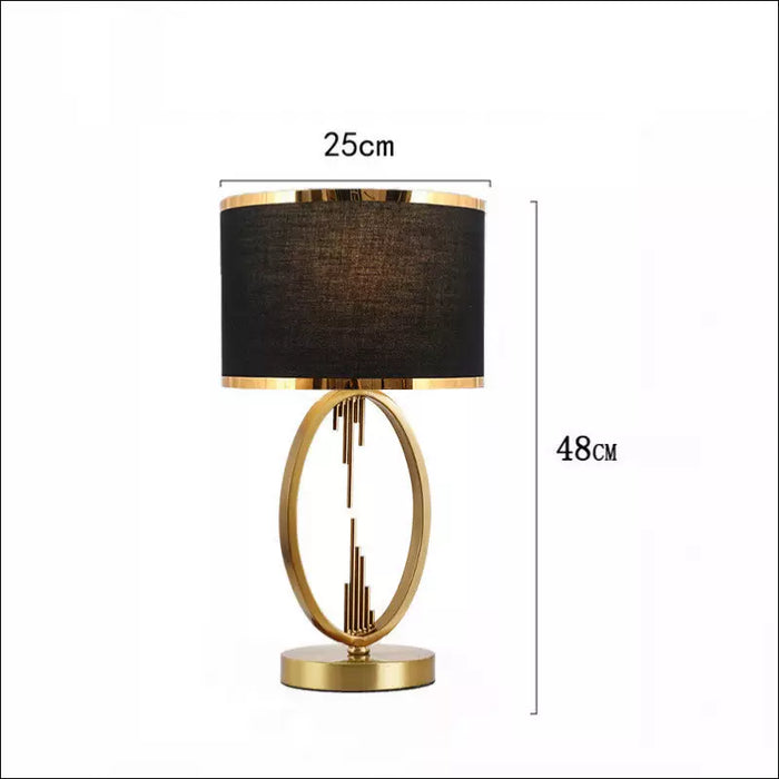 Luxury Post-modern American Table Lamp - 6 Style /