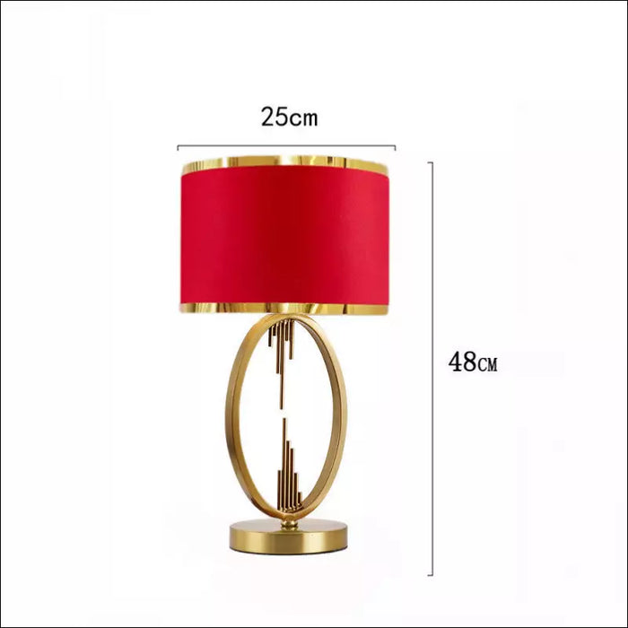 Luxury Post-modern American Table Lamp - 7 Style /