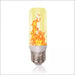 LED Mini Flame Light Bulb - 3W E27 lamp holder / Yellow -