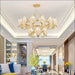Modern French Luxury Living Room Crystal Chandelier -