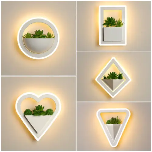 Modern minimalist wall light - decorative piece