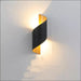 Modern Simple Outdoor Led Waterproof Wall Lamp - Black gold