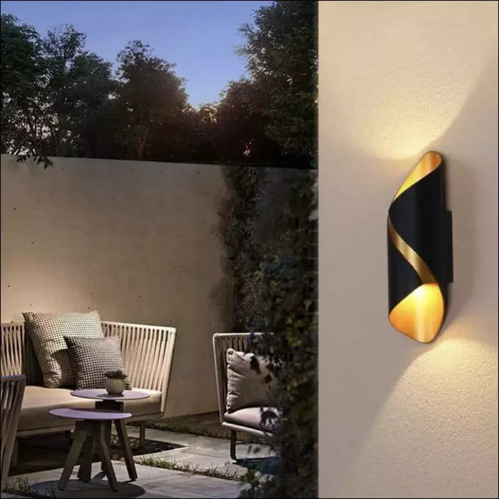 Modern Simple Outdoor Led Waterproof Wall Lamp - Decorative