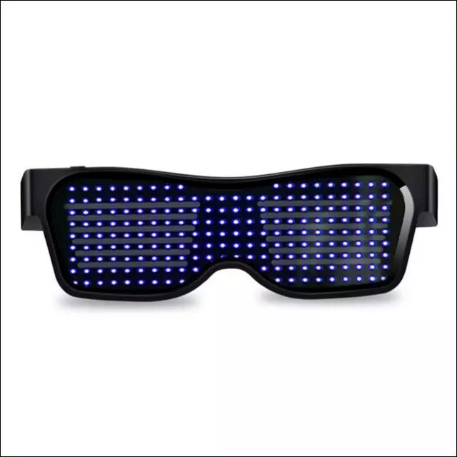 Multicolor Party LED Flashing Glasses - Decorative Piece