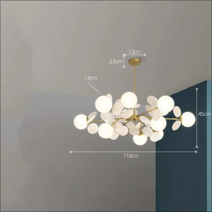 Nordic Chandelier Modern Minimalist Living Room Bedroom