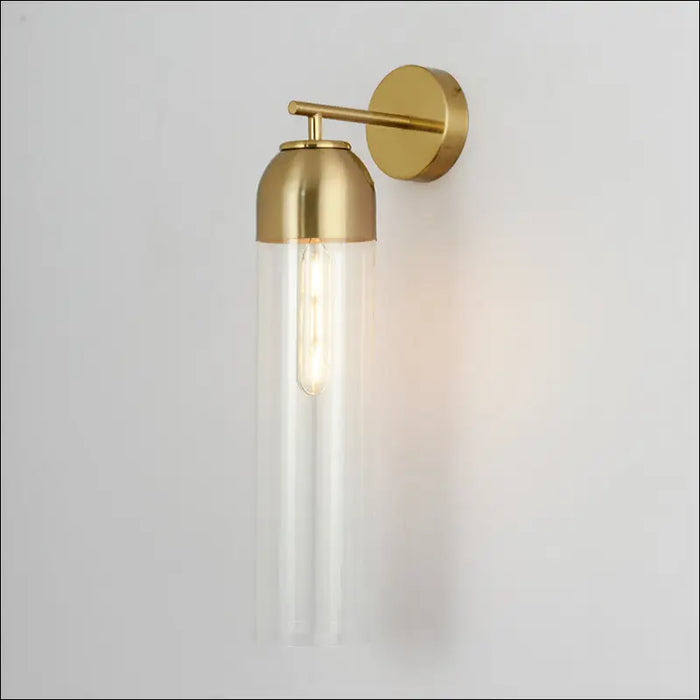 Nordic Postmodern Creative Glass Living Room Wall Lamp -