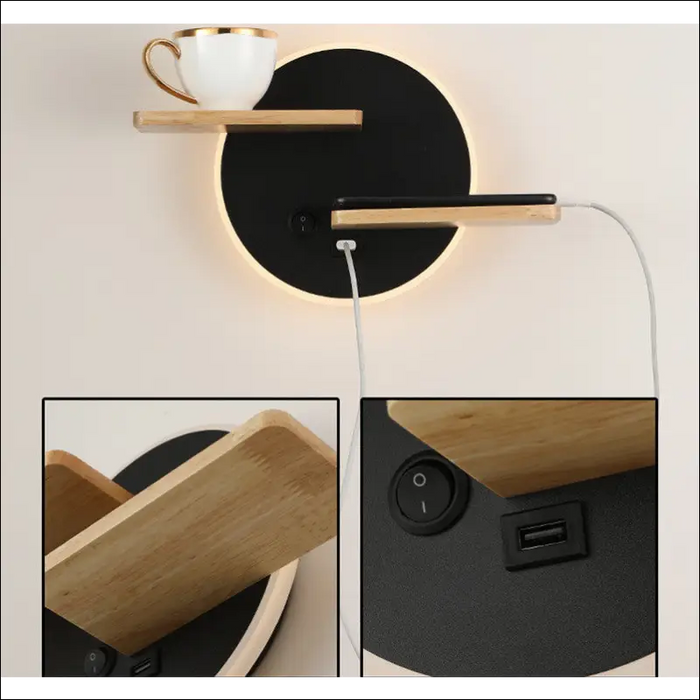 Nordic Wall Lamp Modern Minimalist Creative Living Room