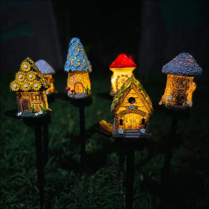 Outdoor Waterproof LED Lights For Solar Resin Houses -