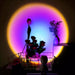 OverTheHorizon - Sunset Lamp With Astronaut body -