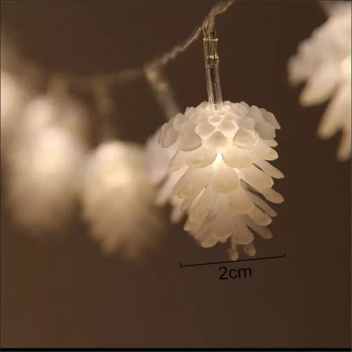 LED Pine Cone Sting Lights - Decorative Piece