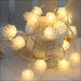LED Pine Cone Sting Lights - Warm White / 10 lights -