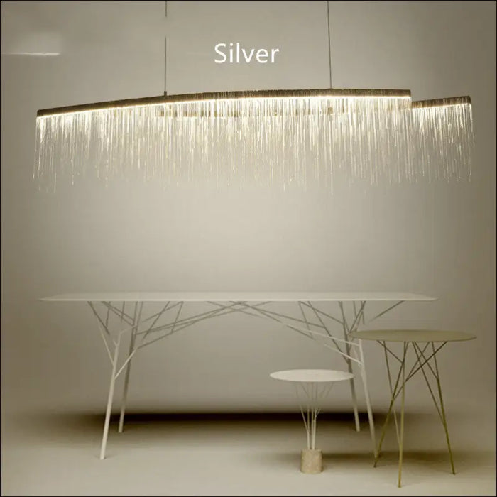 Post Modern Simple Atmosphere Tassel Lamp Nordic Living Room
