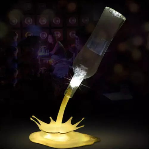 LED Pouring Bottle Table Lamp With Touch Control - Colorful