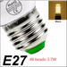 Low Power High Brightness Corn Bulb - E27 warm / 48 beads