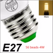 Low Power High Brightness Corn Bulb - E27 warm / 56 beads 4W