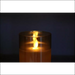 USB Rechargeable LED Flameless Pillar Candle set
